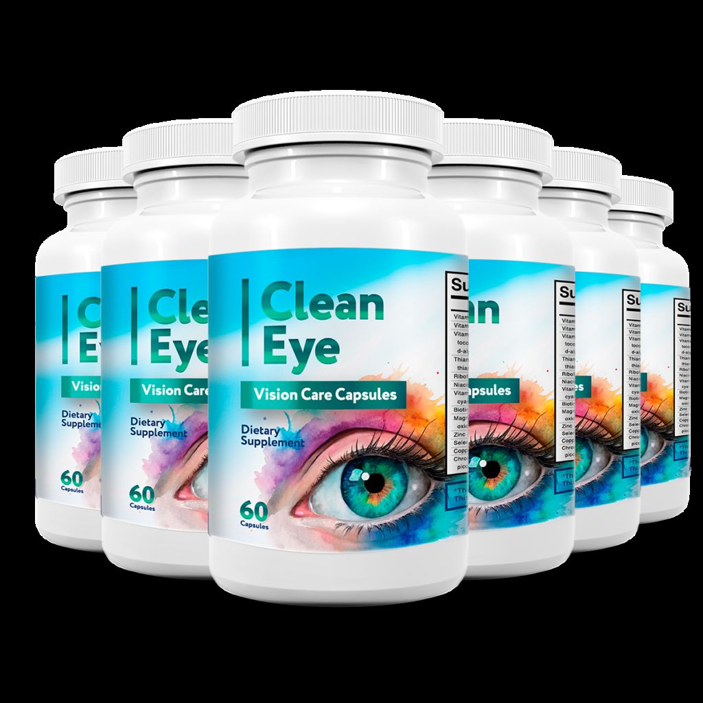 Suplemento Clean Eye para la Salud Ocular – 60 Cápsulas con Luteína, Zeaxantina y Arándano
